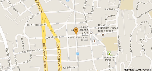Adresse, Plan K.ROLL COIFFURE, COIFFURE MIXTE, Nice Borriglione